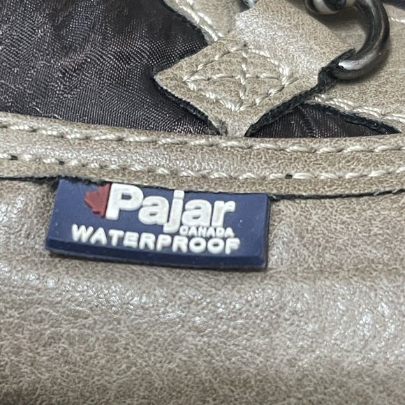 Pajar Canada Tall Duck Boots Womens Size 7 Winter Lace Up Fur Lined Waterproof - Picture 3 of 16